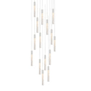 Magic 15-Light Round Pendant in Polished Nickel