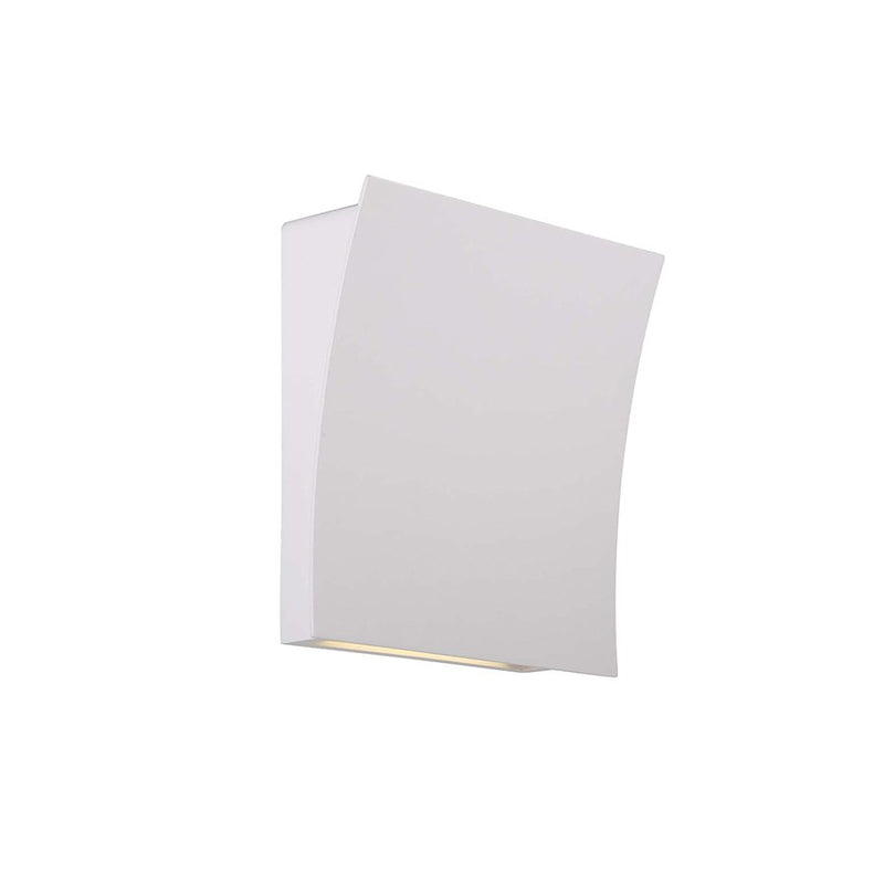 Slide 2-Light Wall Sconce in White