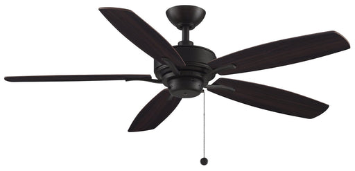 Aire Deluxe 52" Ceiling Fan in Dark Bronze / Cherry/Dark Walnut Blades