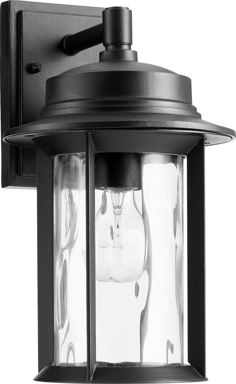 Charter 14" 1 Light Outdoor Wall Lantern in Textured Black