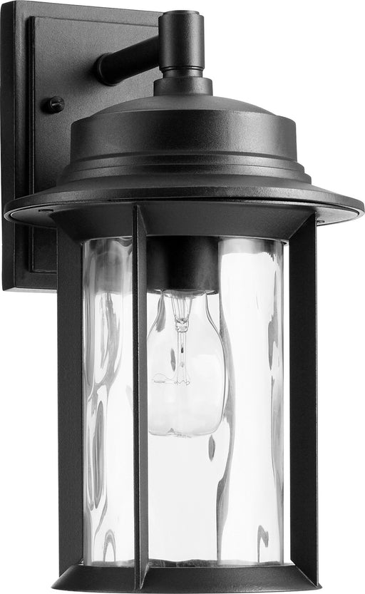 Charter 14" 1 Light Outdoor Wall Lantern in Textured Black