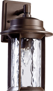 Charter 14" 1 Light Outdoor Wall Lantern in Oiled Bronze