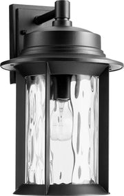 Charter 16" 1 Light Outdoor Wall Lantern in Textured Black