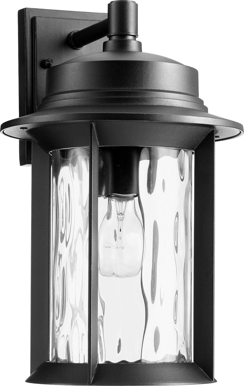 Charter 16" 1 Light Outdoor Wall Lantern in Textured Black