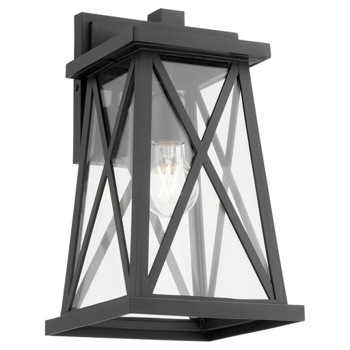 Artesno 14" Outdoor Wall Lantern in Textured Black / Coastal Grade