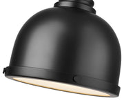 Melange 1 Light 8.25" Pendant in Matte Black