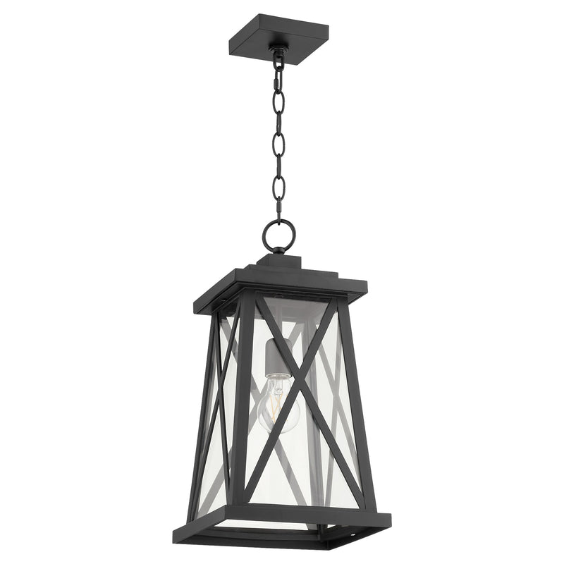 Artesno 16" Outdoor Pendant in Textured Black