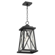 Artesno 16" Outdoor Pendant in Textured Black