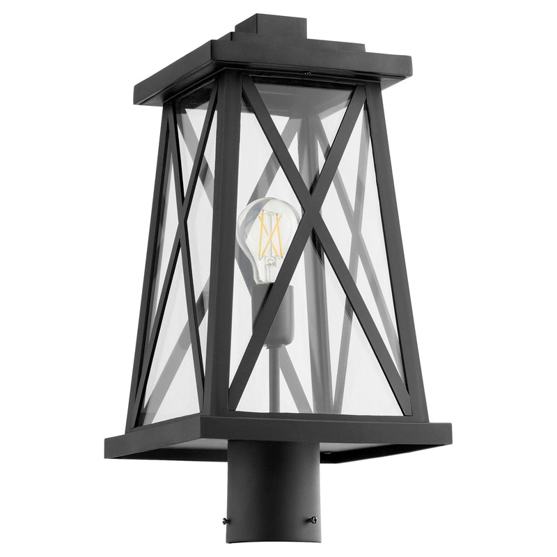 Artesno 16" Outdoor Post Light in Textured Black