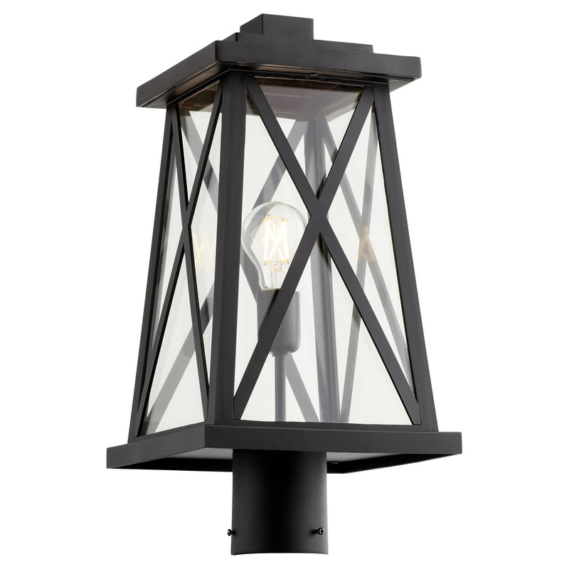 Artesno 16" Outdoor Post Light in Textured Black