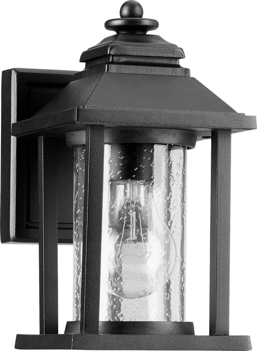 Crusoe 9" 1 Light Outdoor Wall Lantern in Textured Black