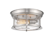 Sonna 2 Light Flush Mount in Brushed Nickel