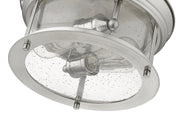 Sonna 2 Light Flush Mount in Brushed Nickel