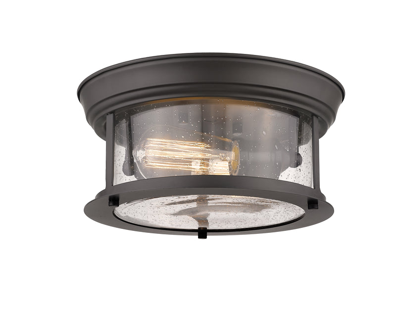 Sonna 2 Light Flush Mount in Bronze