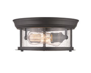 Sonna 2 Light Flush Mount in Bronze
