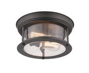 Sonna 2 Light Flush Mount in Bronze