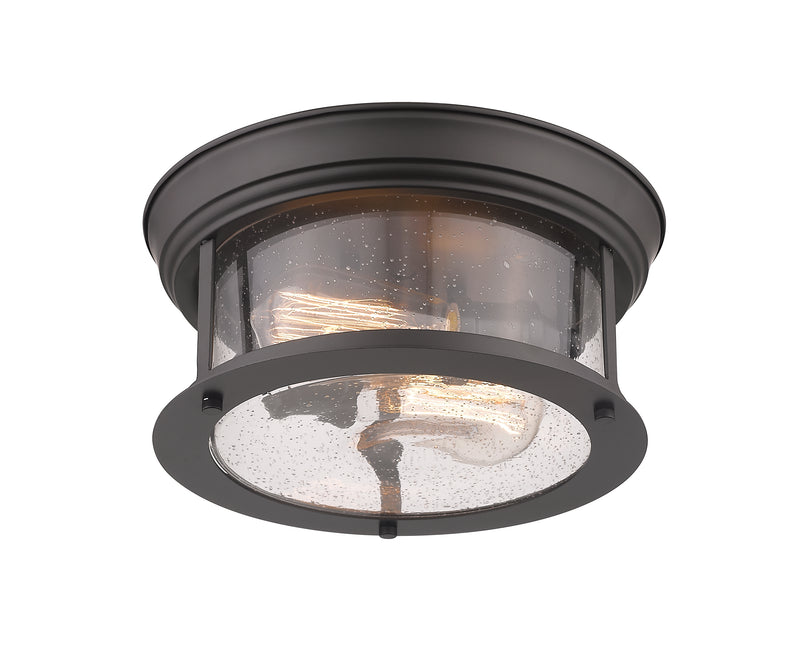 Sonna 2 Light Flush Mount in Bronze