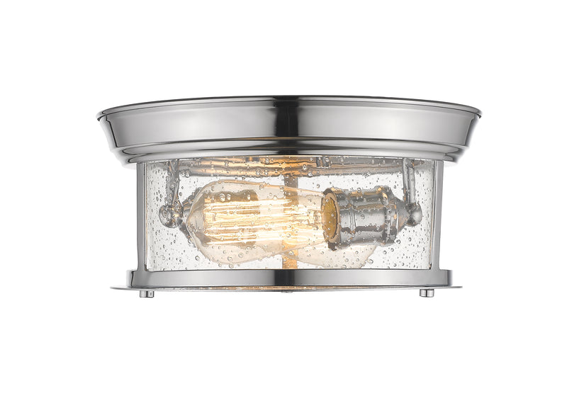 Sonna 2 Light Flush Mount in Chrome