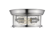 Sonna 2 Light Flush Mount in Chrome