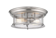 Sonna 2 Light 13.5" Flush Mount in Brushed Nickel