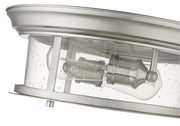 Sonna 2 Light 13.5" Flush Mount in Brushed Nickel
