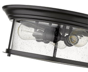 Sonna 3 Light 15.5" Flush Mount in Bronze