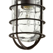 Bowery 8" Outdoor Ceiling Mount in Oiled Bronze