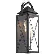 Mystic 30" 4 Light Outdoor Wall Lantern in Matte Black