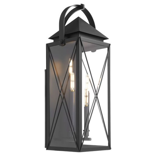 Mystic 30" 4 Light Outdoor Wall Lantern in Matte Black