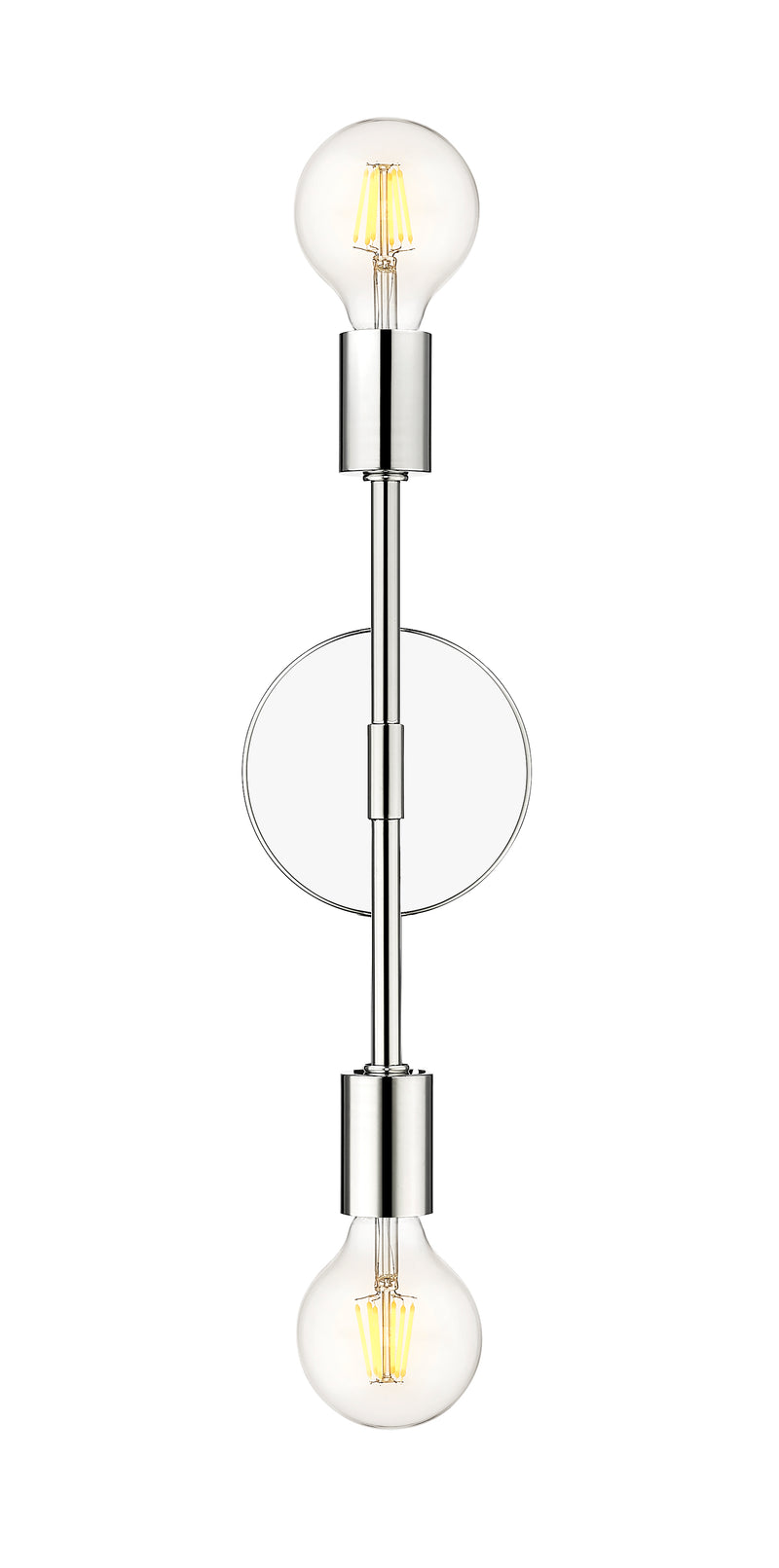 Modernist 2 Light 5" Wall Sconce in Chrome