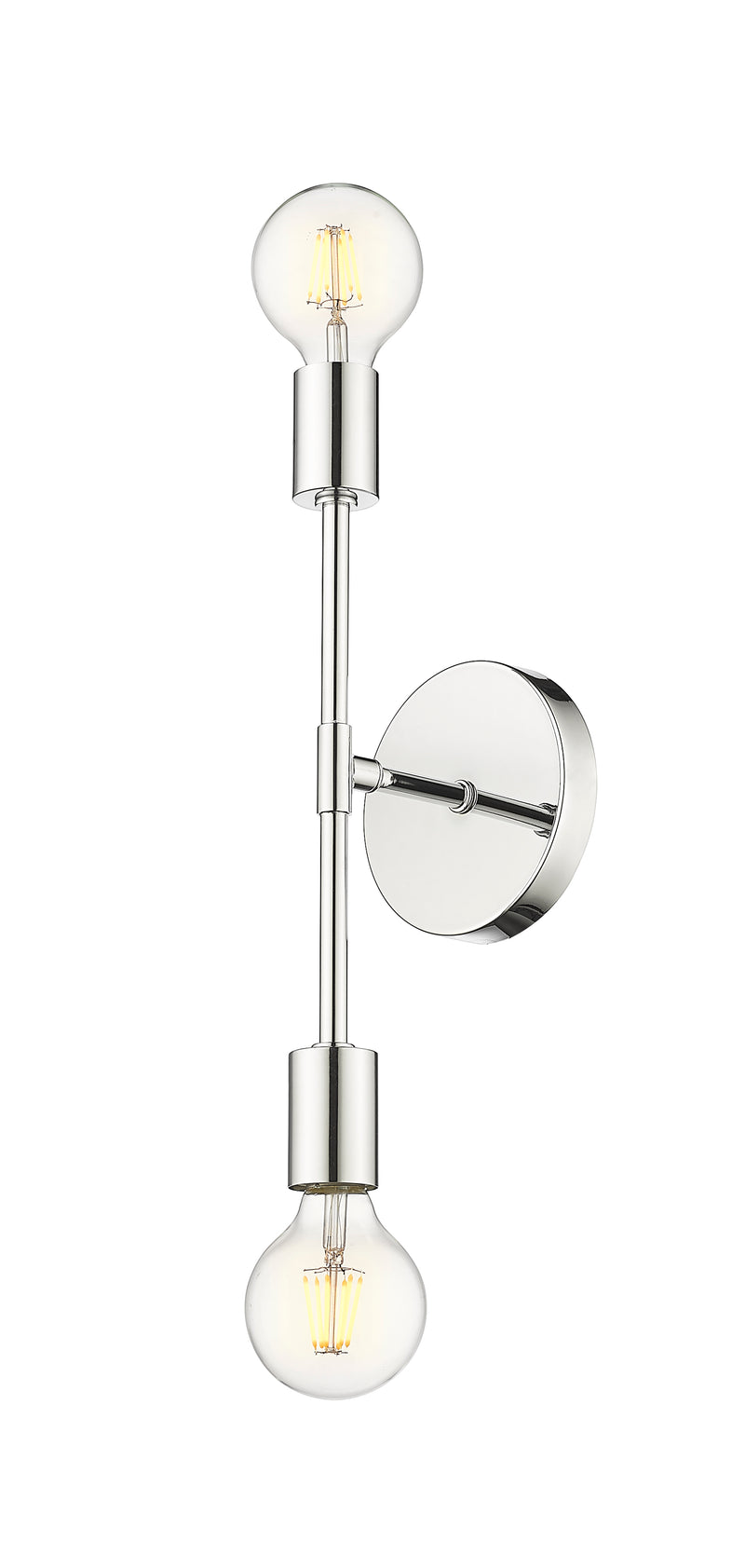 Modernist 2 Light 5" Wall Sconce in Chrome