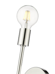 Modernist 2 Light 5" Wall Sconce in Chrome