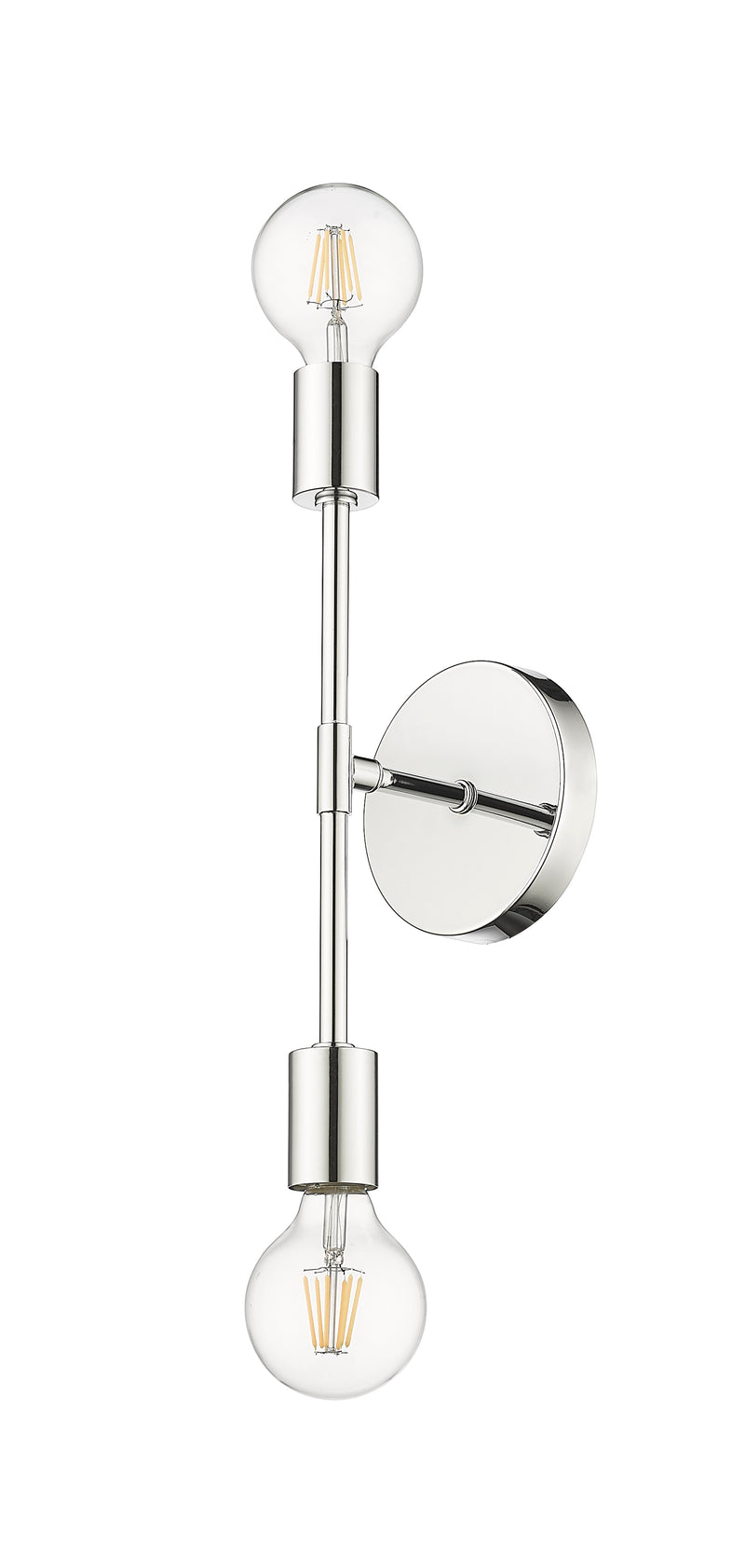 Modernist 2 Light 5" Wall Sconce in Chrome