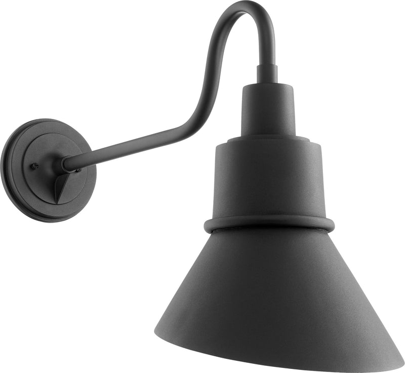 Torrey 18" Outdoor Wall Light in Textured Black