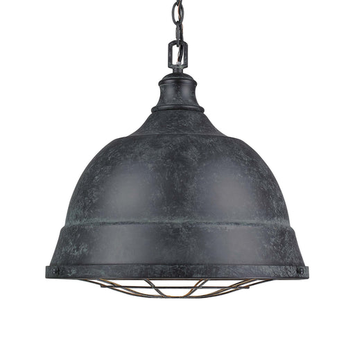 Bartlett 2-Light Pendant in Black Patina