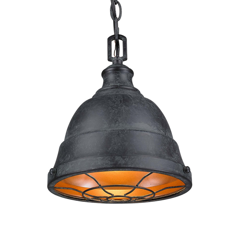 Bartlett Pendant in Black Patina