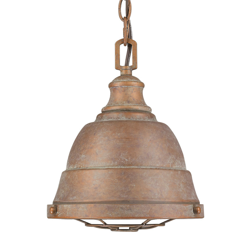 Bartlett Pendant in Copper Patina
