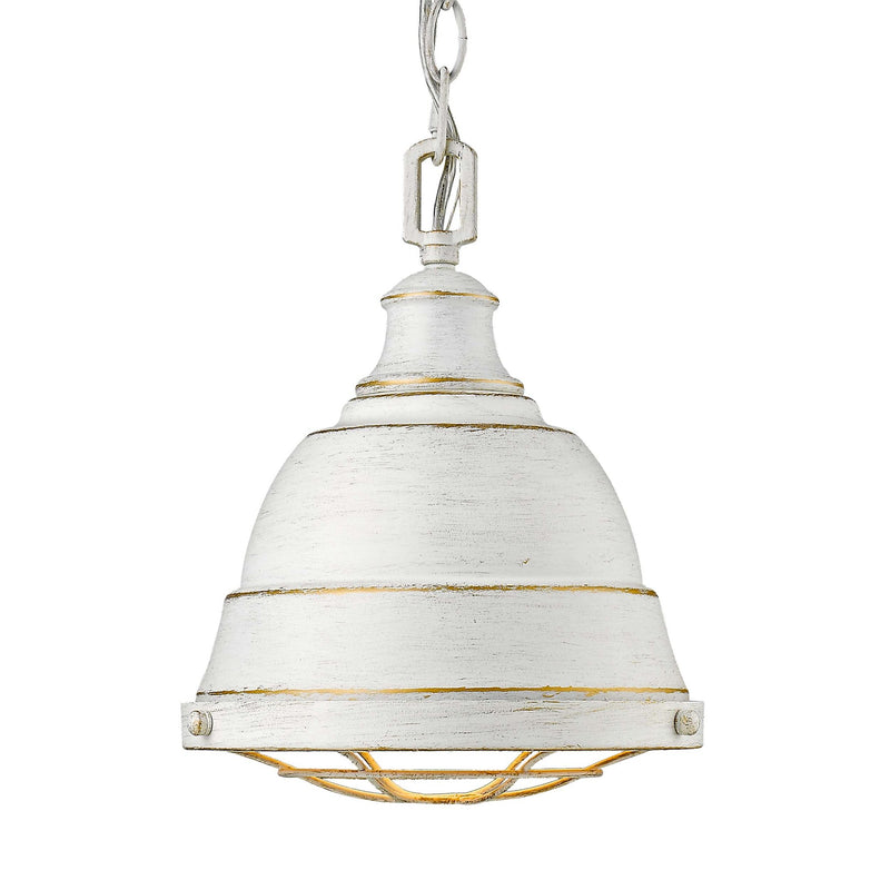 Bartlett Pendant in French White