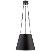 Lily Three Light Pendant in Gun Metal