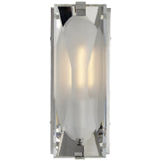 Castle Peak Small Wall Sconce in Polished Nickel