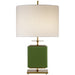 Beekman One Light Table Lamp in Green
