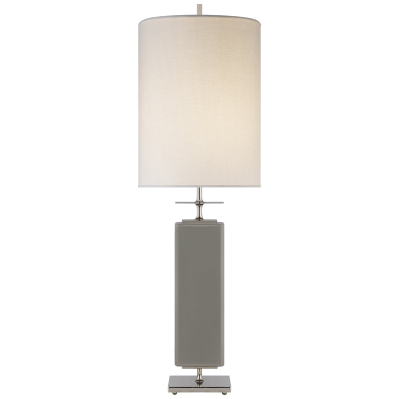 Beekman One Light Table Lamp in Grey