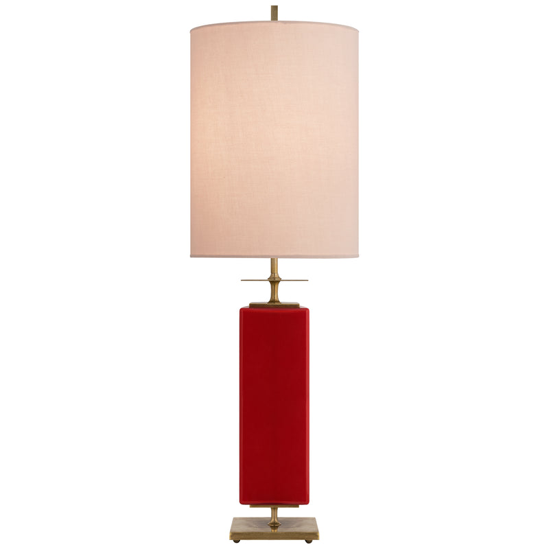 Beekman One Light Table Lamp in Maraschino