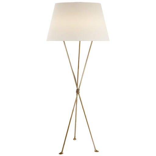 Lebon One Light Floor Lamp in Gild