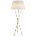 Lebon One Light Floor Lamp in Gild