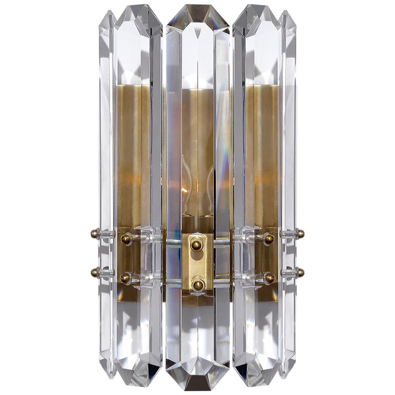 Bonnington One Light Wall Sconce in Hand-Rubbed Antique Brass
