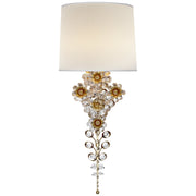 Claret Tail Wall Sconce in Gild