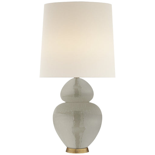 Michelena 2-Light Table Lamp in Shellish Gray