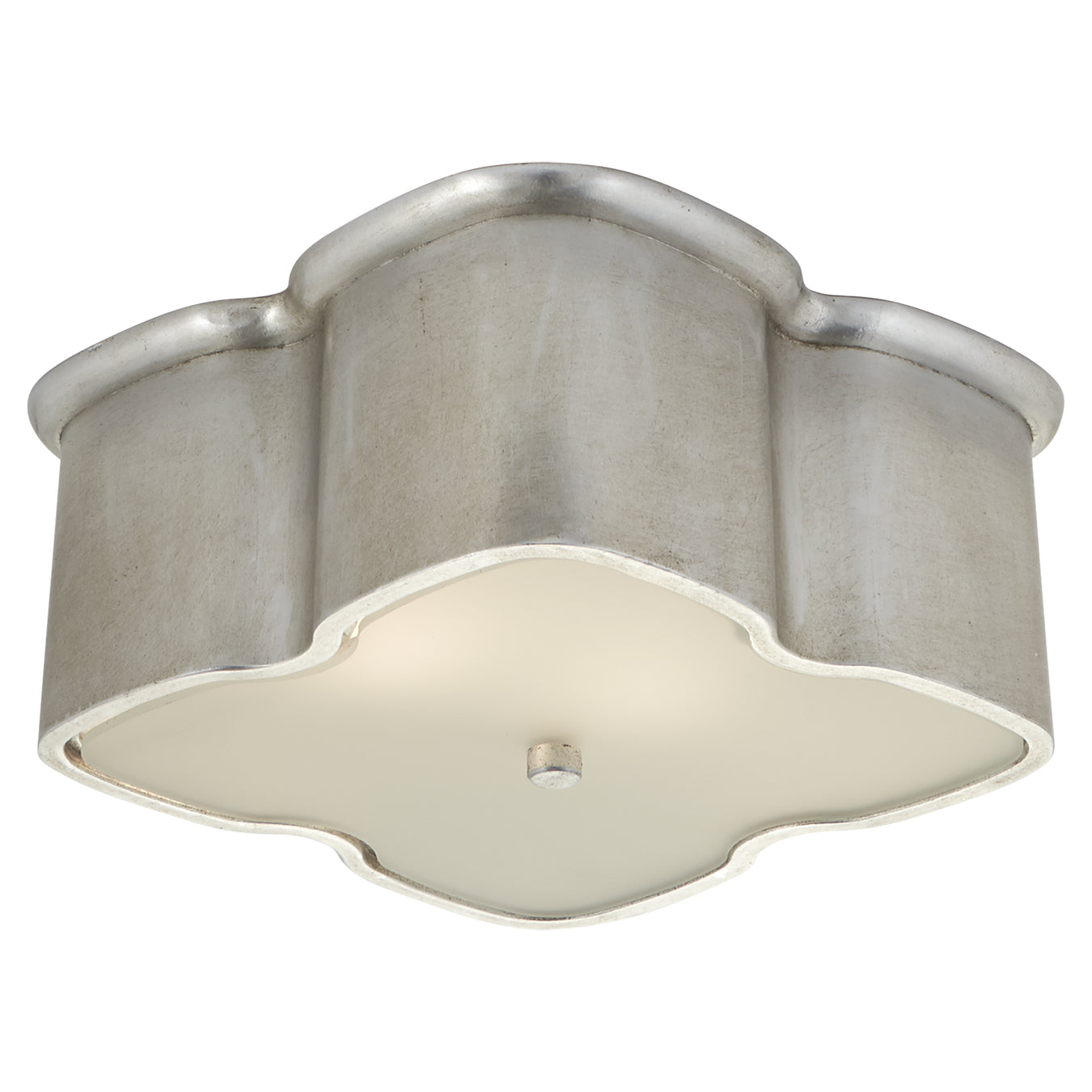 Bolsena Two Light Flush Mount in Burnished Silver Leaf