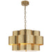 Arabelle Five Light Pendant in Gild